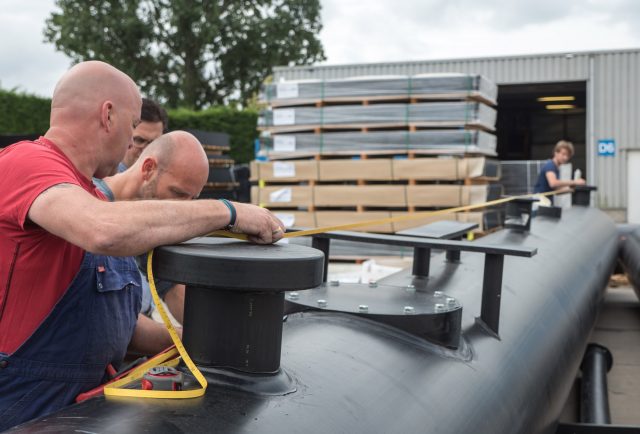 Inspection of the floater, July 2017