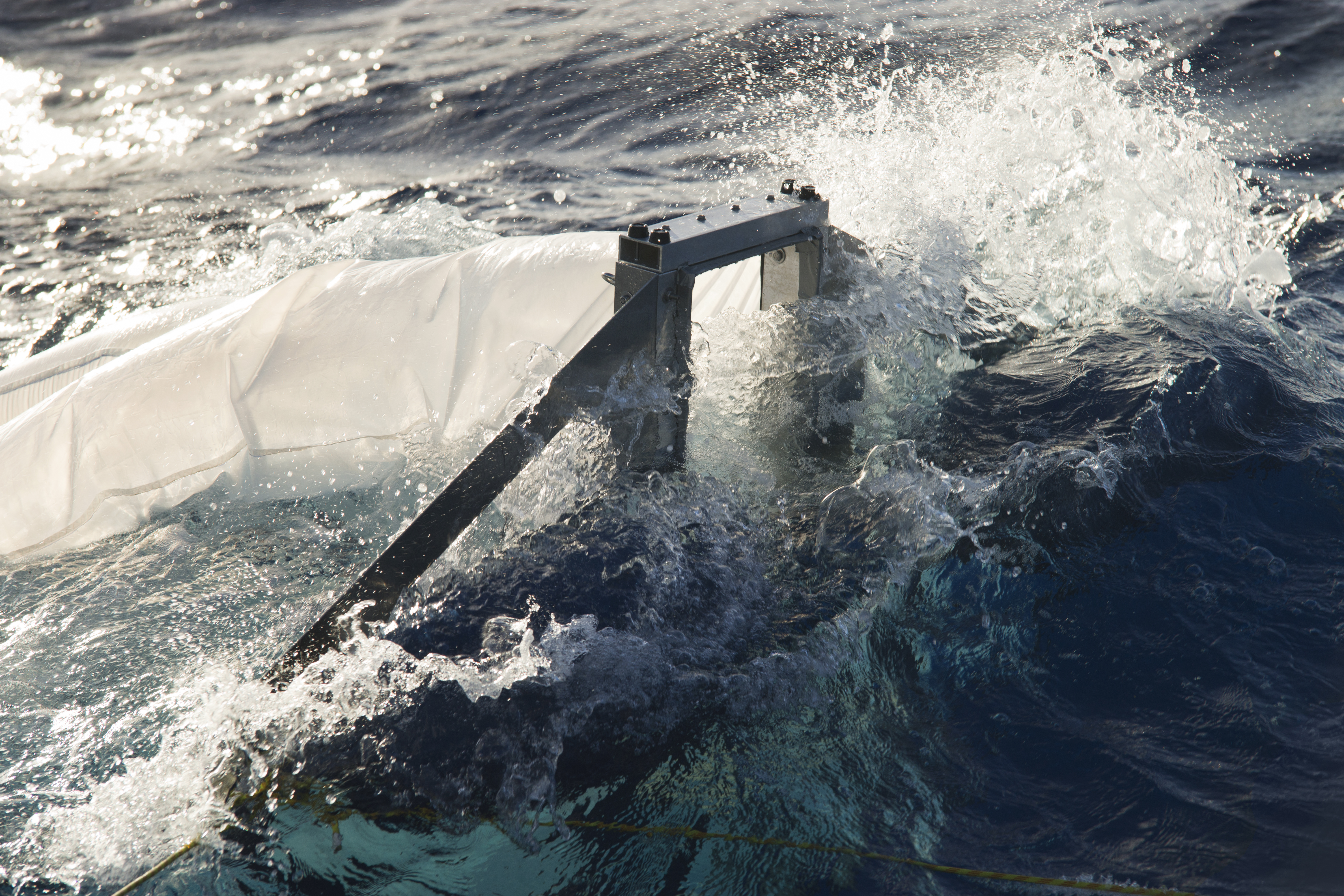 Multi-Level Trawl deployed during Vertical Distribution research expedition.