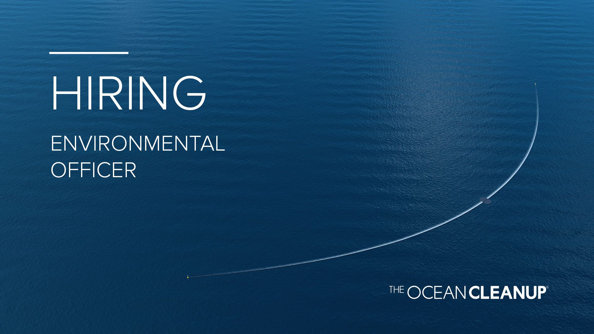 Environmental Officer | Careers | The Ocean Cleanup