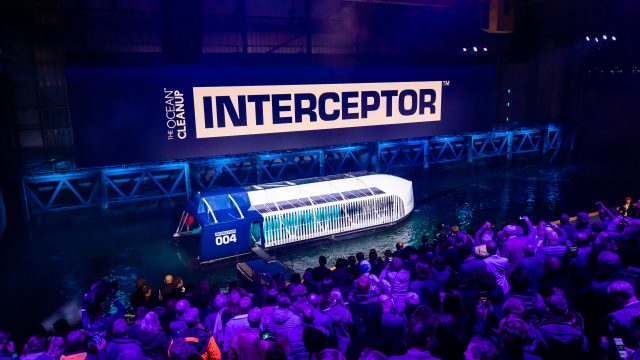 Rotterdam, October 26, 2019 - The Ocean Cleanup unveils the Interceptor, the first scalable river cleanup technology.