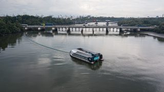 Interceptor 005 in Klang River, Malaysia.