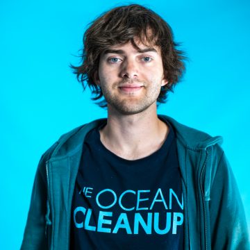 Boyan Slat, founder and CEO of The Ocean Cleanup