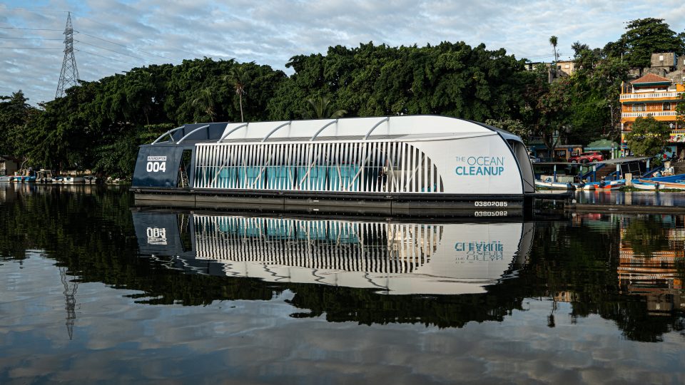 The Interceptor - our cleanup technology to intercept plastic en route to the ocean