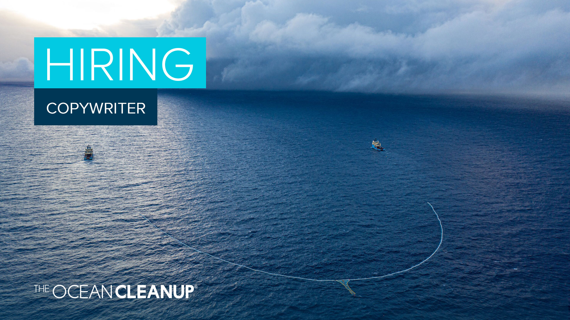 Copywriter • Careers • The Ocean Cleanup