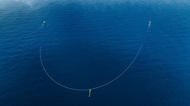System 03 in the Great Pacific Garbage Patch, August 2023
