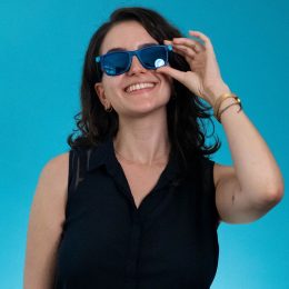 Elina Kasneci portrait sunglasses