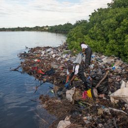 River pollution, trash tournament, plastic pollution