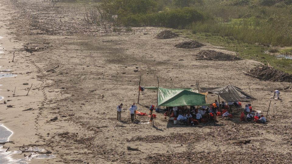 Coastal sweep, river pollution, river plastic, beach cleanup