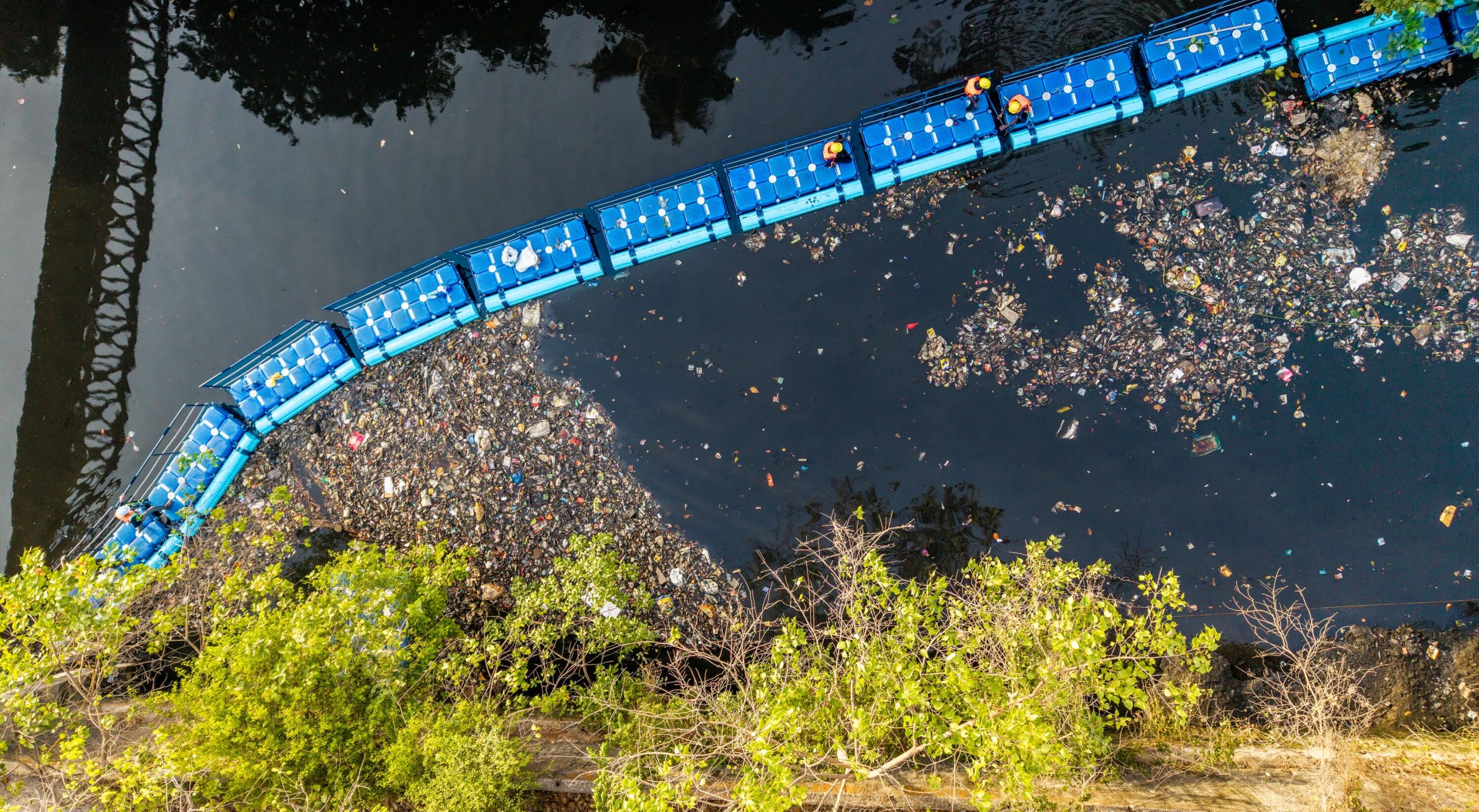 30 cities program, river pollution