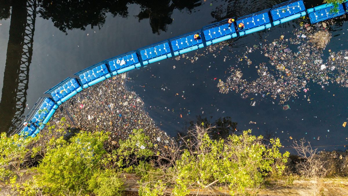30 cities program, river pollution