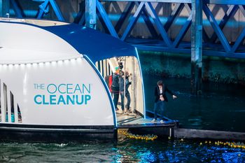 Rotterdam, October 26, 2019 - The Ocean Cleanup unveils the Interceptor, the first scalable river cleanup technology.