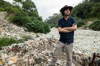 Boyan Slat, CEO and Founder of The Ocean Cleanup in Guatemala