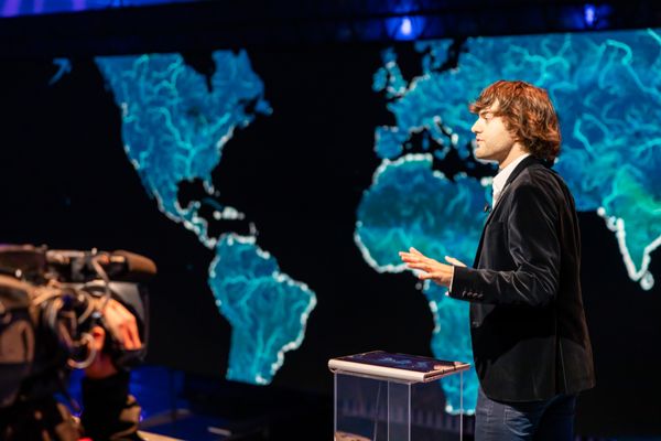 Rotterdam, October 26, 2019 - The Ocean Cleanup unveils the Interceptor, the first scalable river cleanup technology.