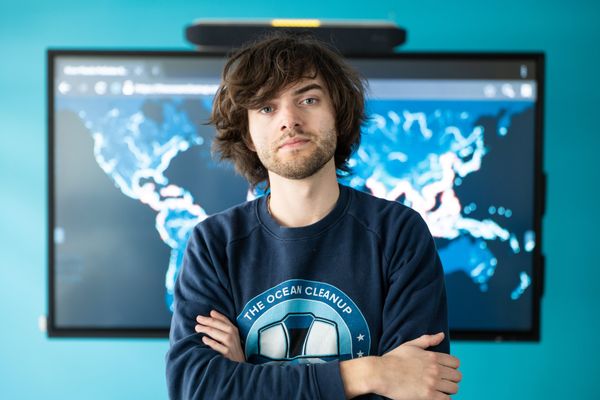 Boyan Slat, founder and CEO of The Ocean Cleanup