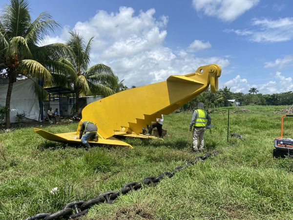 Anchor of Interceptor 021 in El Quetzalito