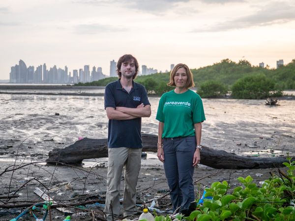 The Ocean Cleanup in Panama Bay