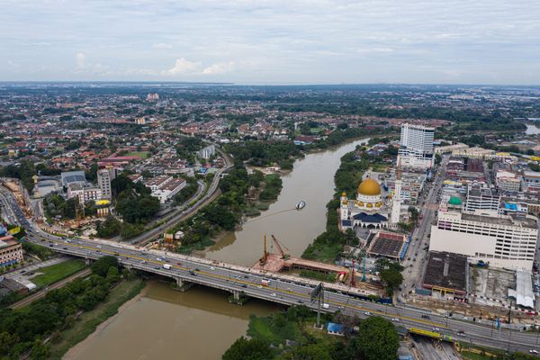 30 cities program, river pollution