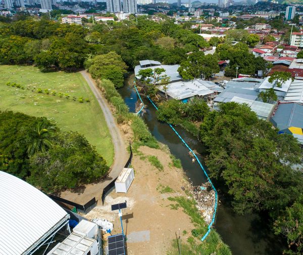 Panama, Siete Cuencas, Rio Abajo, 30 Cities Program, river pollution, interceptor, the ocean cleanup