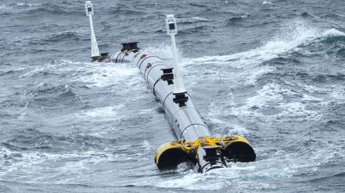 In May 2018, a 120-meter section of the system successfully passed a tow test in the Pacific Ocean, being subjected to waves of up to 5 meters.