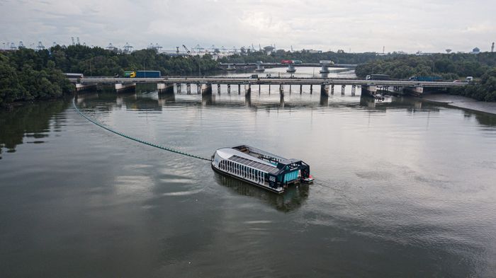 Interceptor 005 in Klang River, Malaysia.