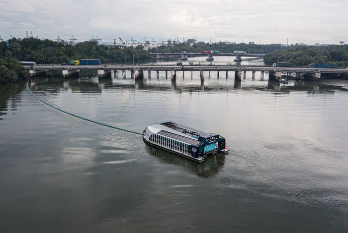 Interceptor 005 in Klang River, Malaysia.