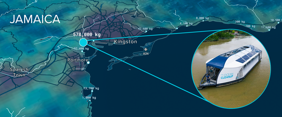 Hunts Bay - Planned Interceptor deployment location in Jamaica