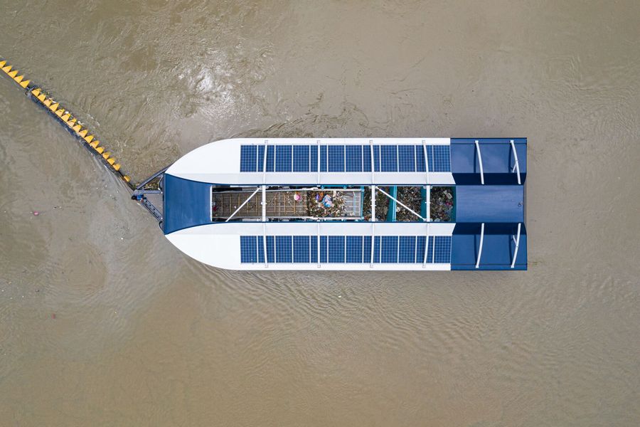 Interceptor 002 in Malaysia, Klang, from above