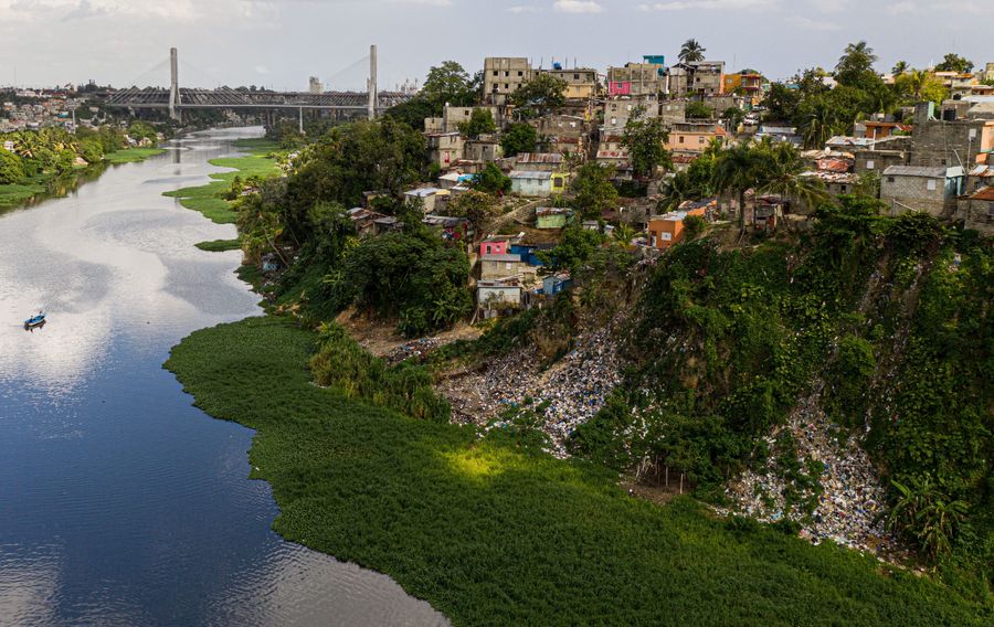 Entrypoint of trash in a river