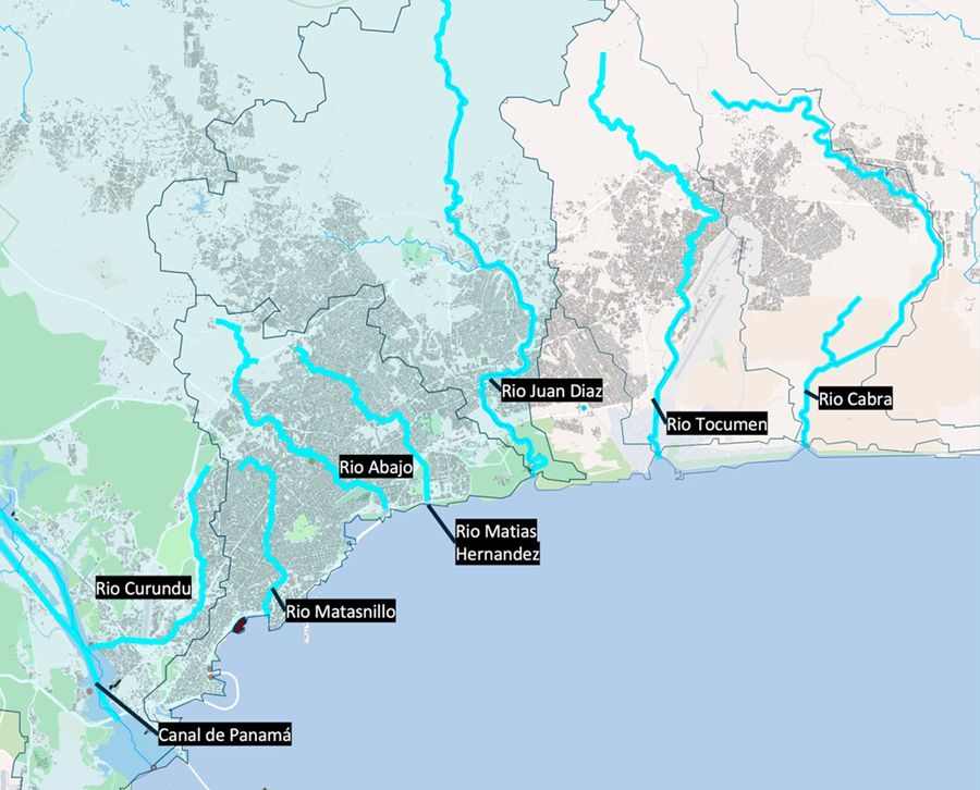 The Ocean Cleanup in Panama Bay