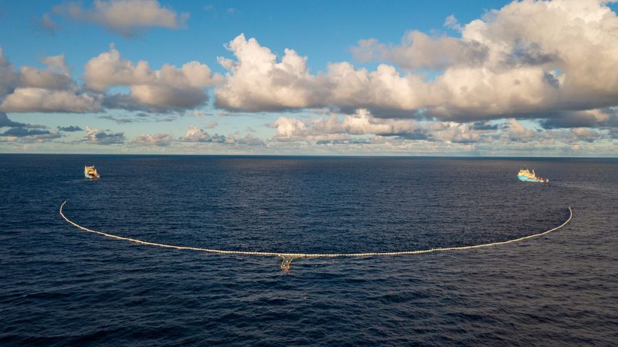 System 002 in the Great Pacific Garbage Patch