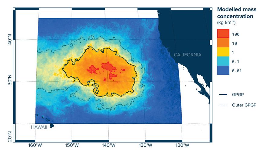 Great Pacific Garbage Patch, Ocean plastic pollution, garbage island